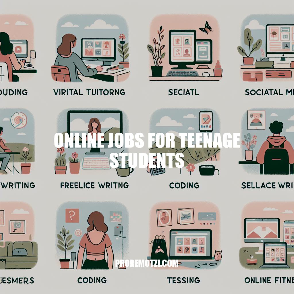 Best Online Jobs for Teenage Students in 2021